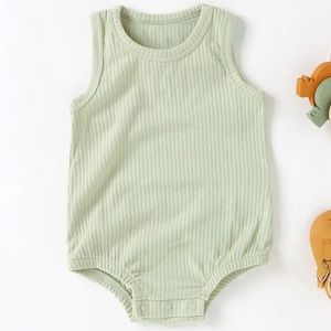 Organic Cotton Ribbed Tank Top Onesie